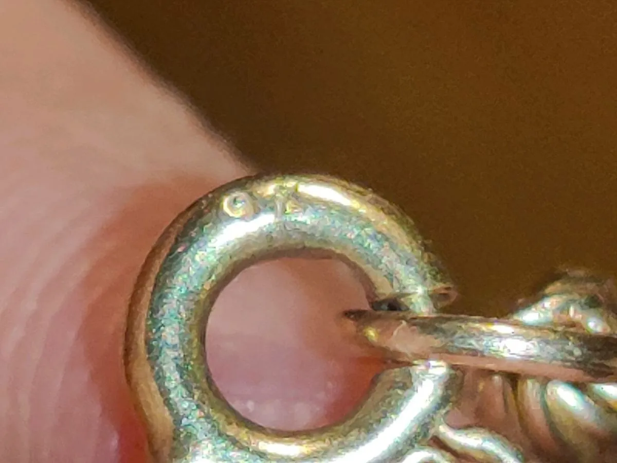 HEAVY ROPE LINK, 9CT Gold 24"Long 10.18g Chain ! - Image 4