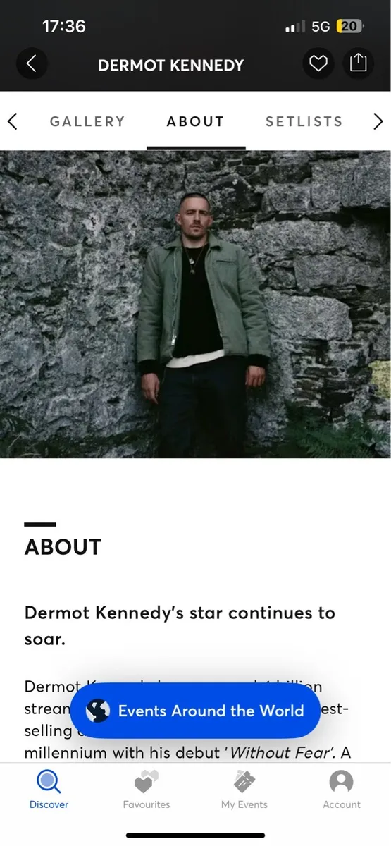 Dermot Kennedy Tickets