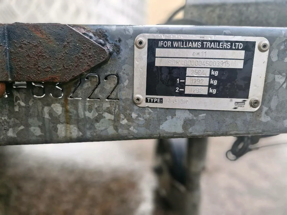 Ifor Williams Shuttle Trailer - Image 1