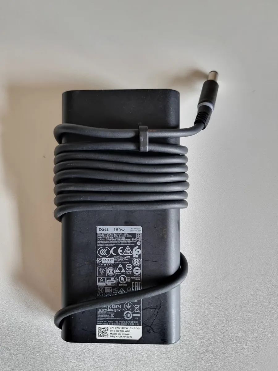 Dell 180w AC Adapter Laptop Charger - Image 1