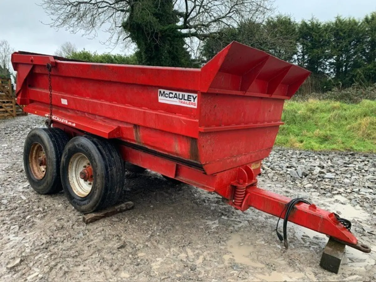 MCCAULEY 14T DUMP TRAILER - Image 1