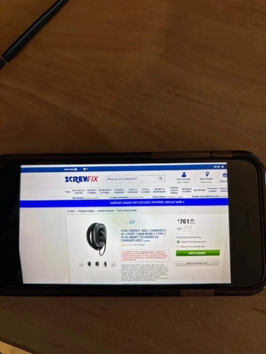 EV Charger Sync EV Tethered Wall Charge for EV - Image 4