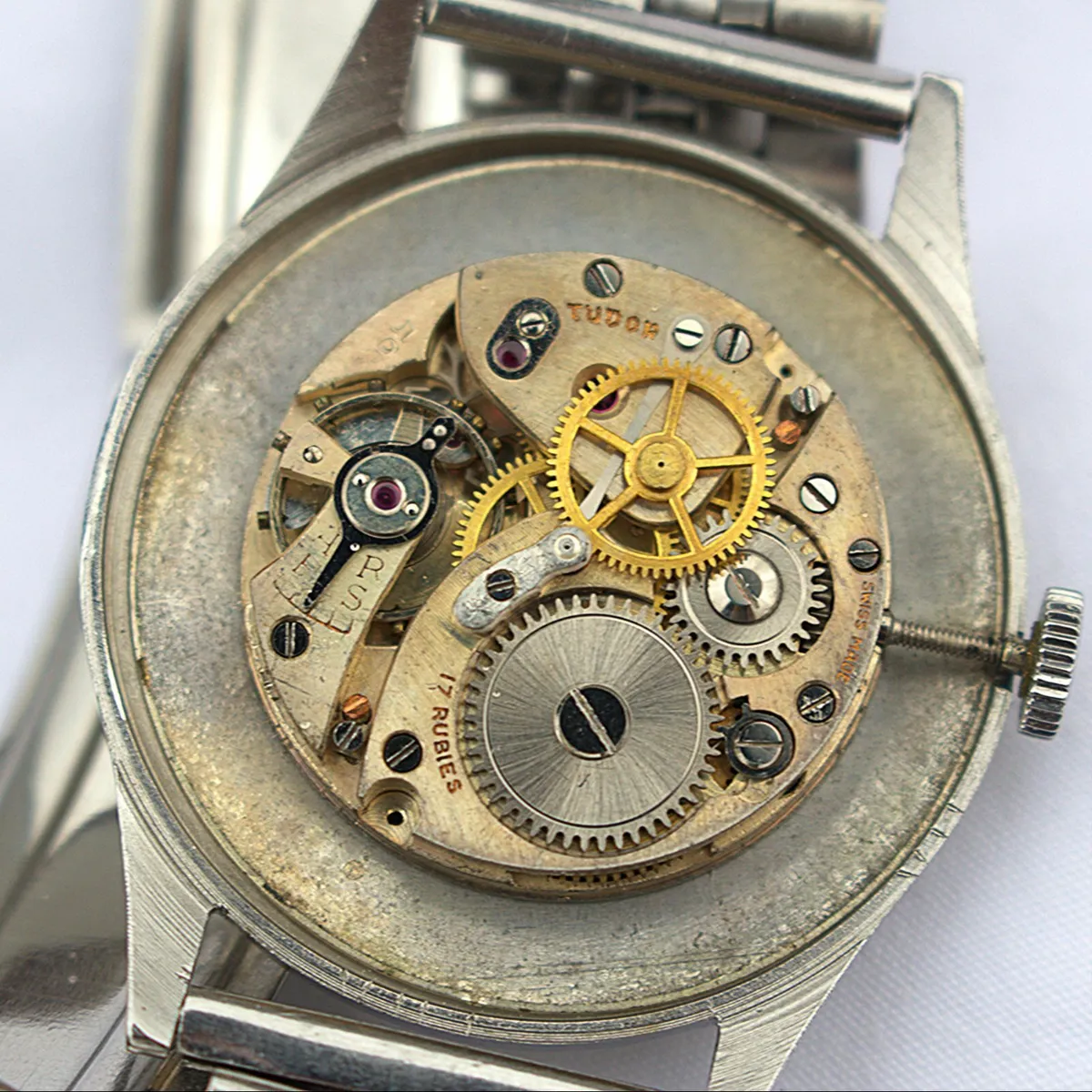 Vintage Tudor 17J Manual Wind Watch | 1950s - Image 4