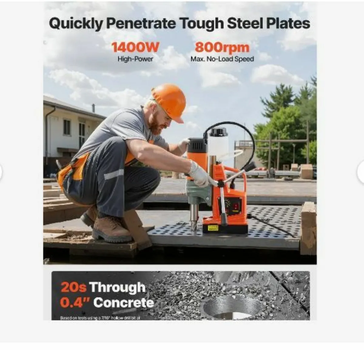 Magnetic Drill Press, 1350 W - Image 3