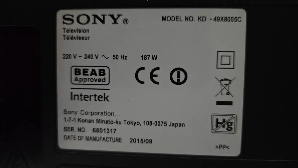 Sony Bravia  50" 4K UHD  LCD Android TV - Image 4