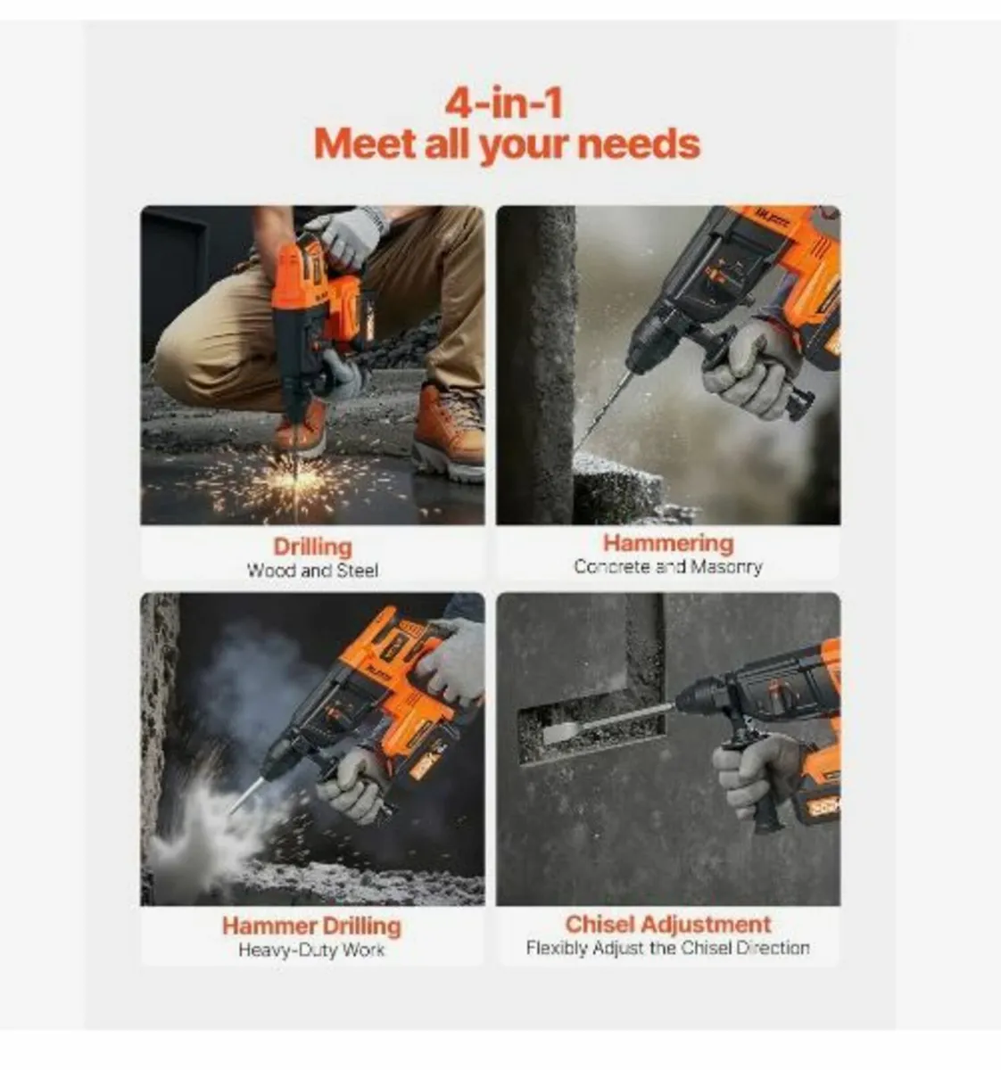 20V Brushless Cordless Hammer Drill - Image 2