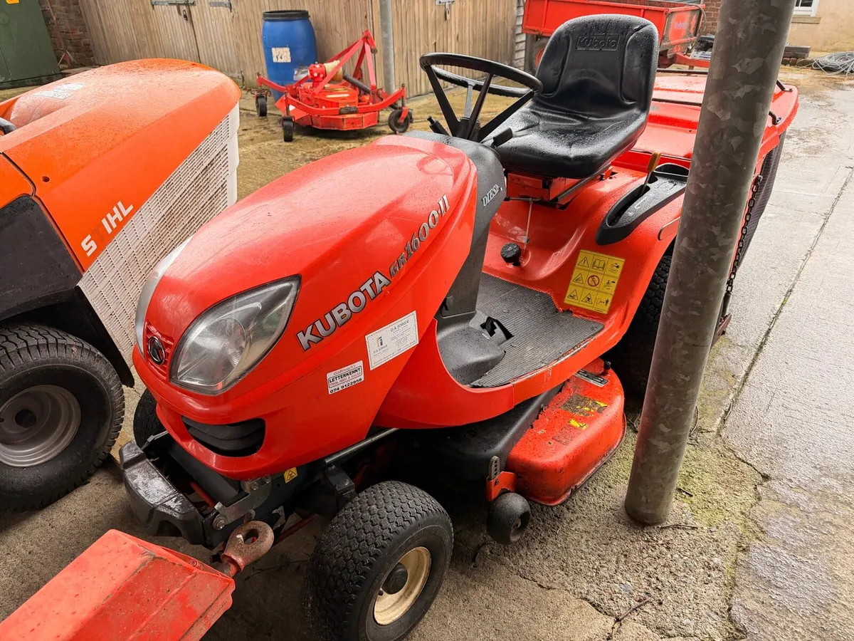 Kubota GR1600 Lawnmower - Image 1
