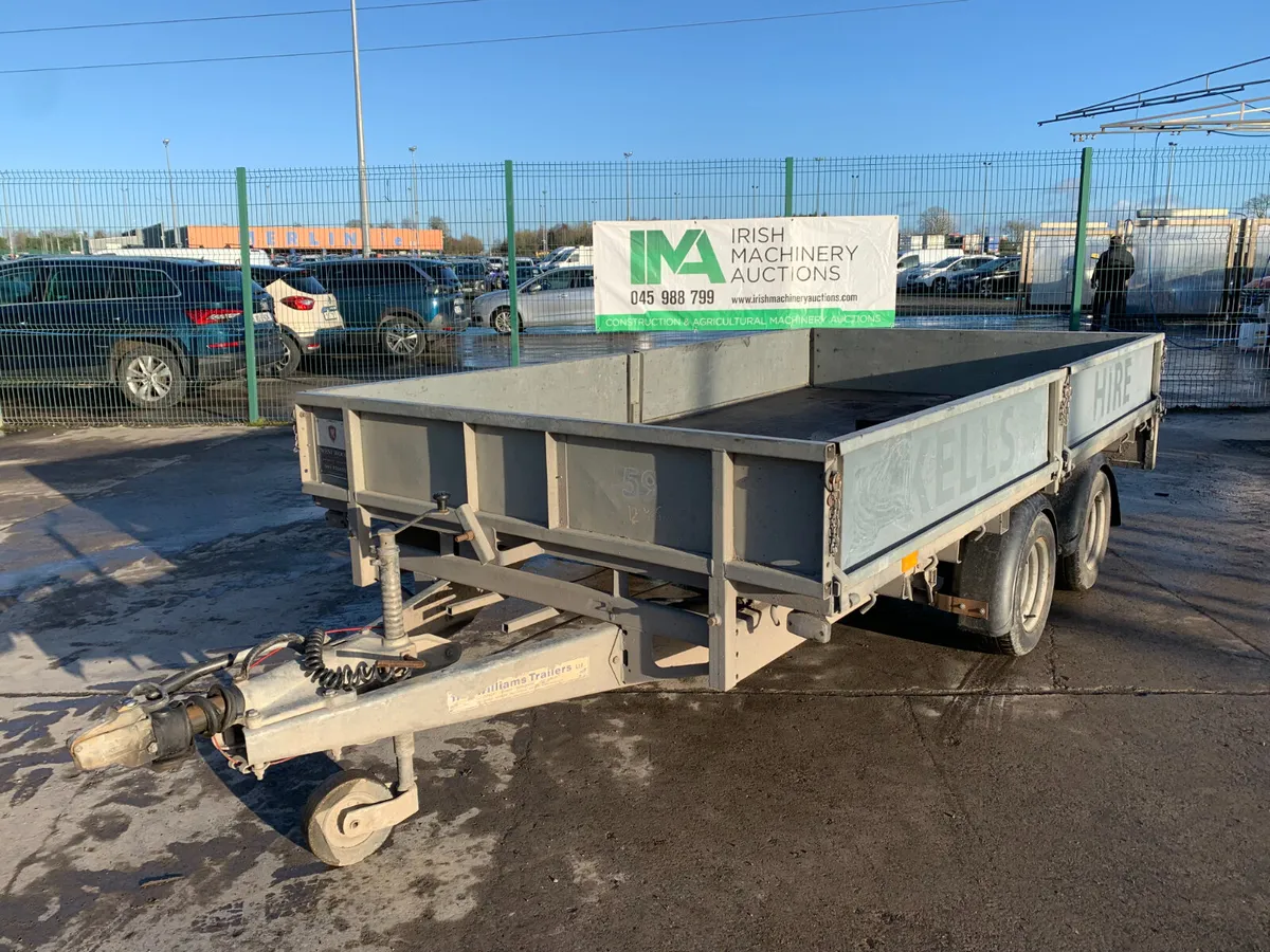 IFOR WILLIAMS LM126G TWIN AXLE DROPSIDE FOR AUCT - Image 1