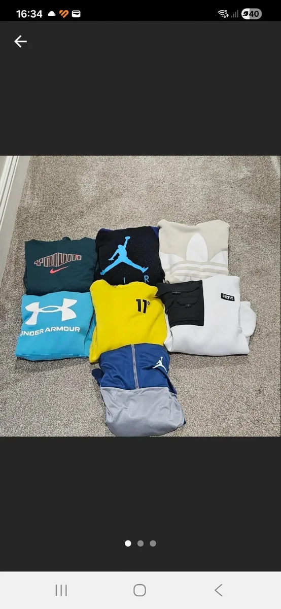 Boys hoodies large & x-large youth