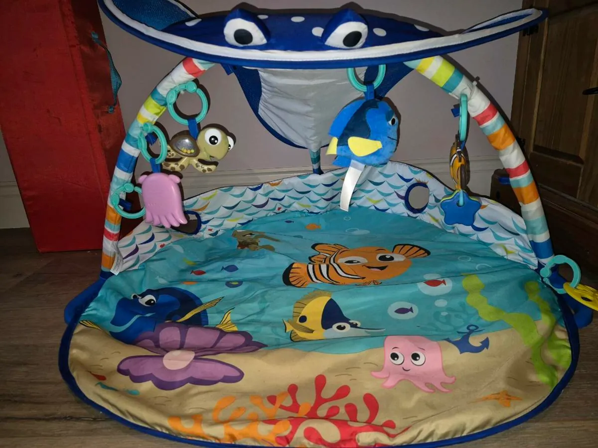 Baby items, car seat, travel cot,play mat, bedside - Image 2