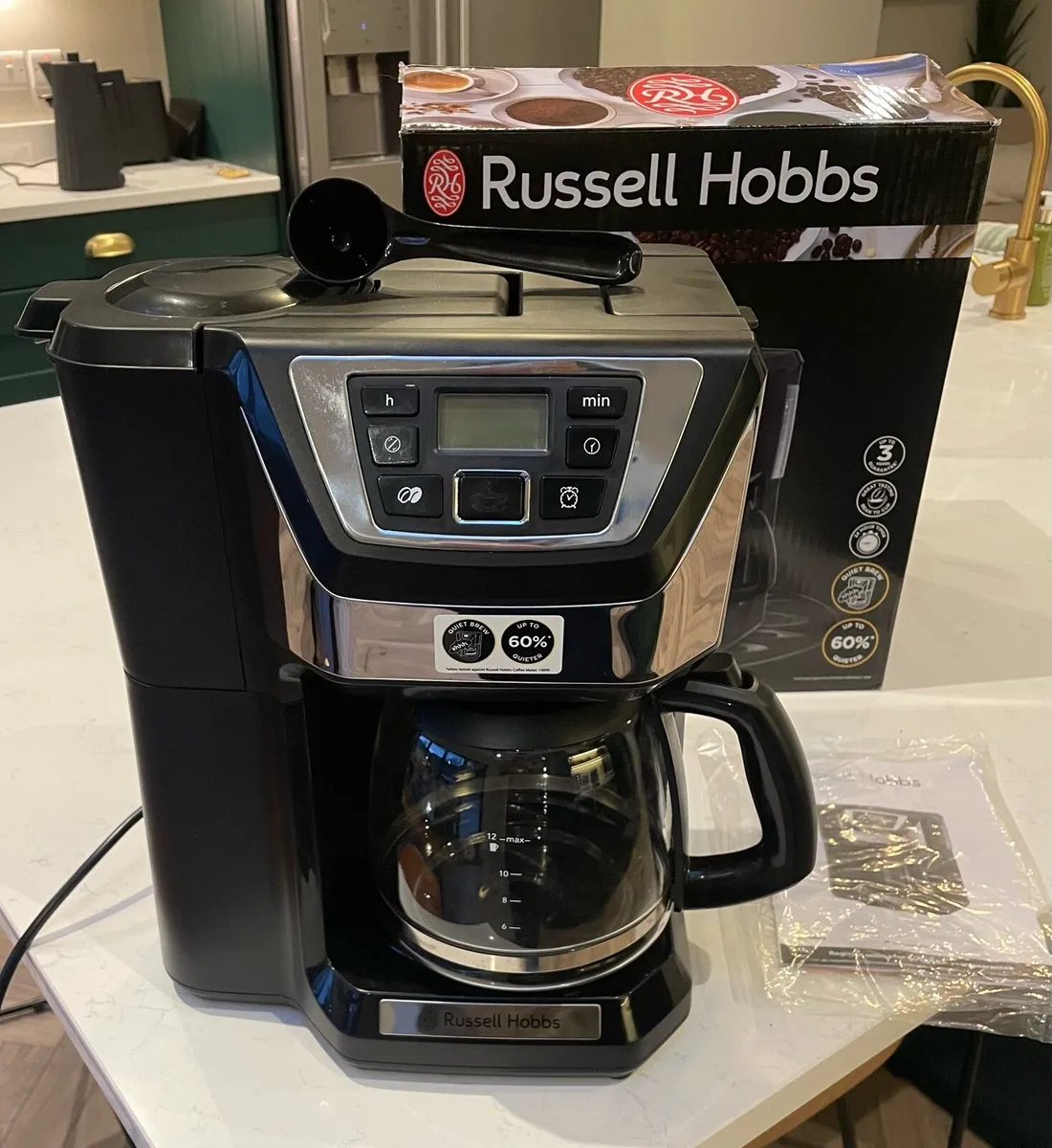 Russell Hobbs Chester Grind & Brew Coffee Maker - Image 2