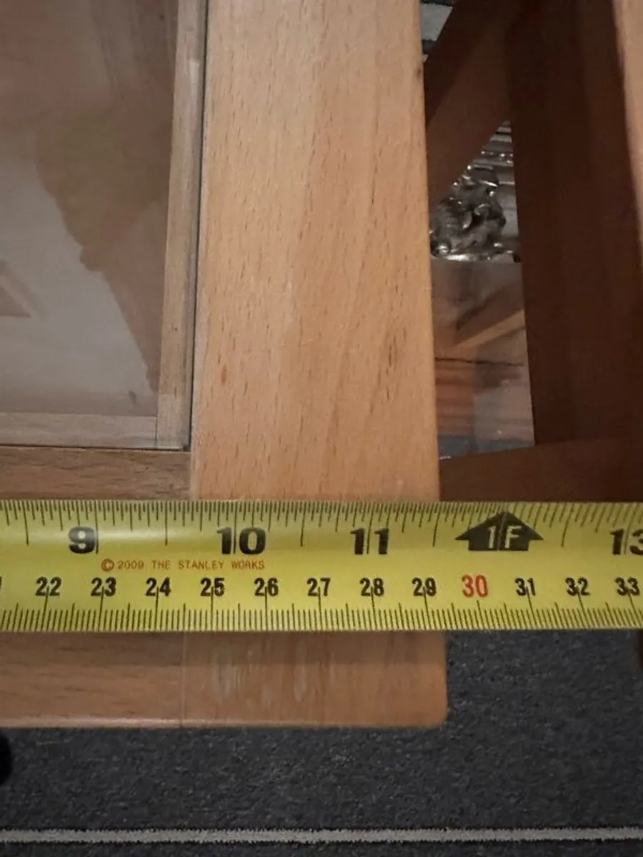 Pair of Pine Bedside Tables - Image 4