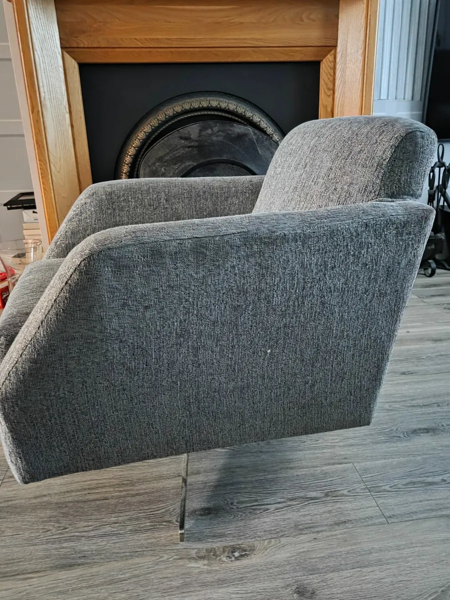 Corner sofa with swivel chair - Image 4