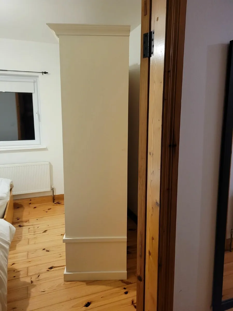 Solid wood hand crafted ivory wardrobes - Image 1