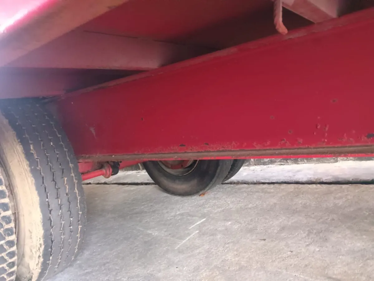 22ft bale trailer, pit walls - Image 4