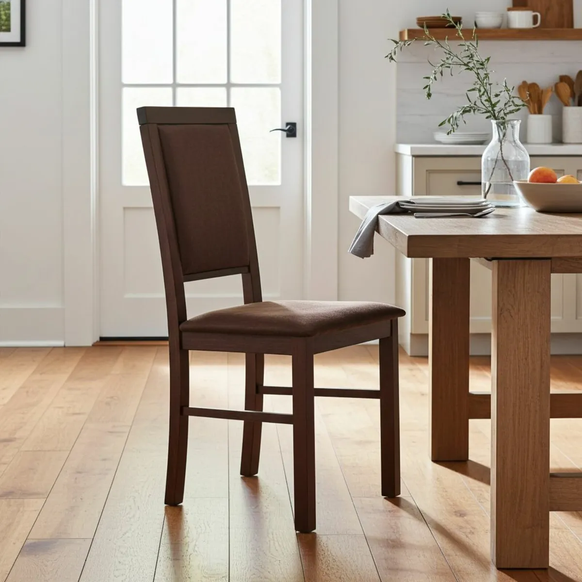 Waterford Customisable Solid Beech Dining Chair - Image 1