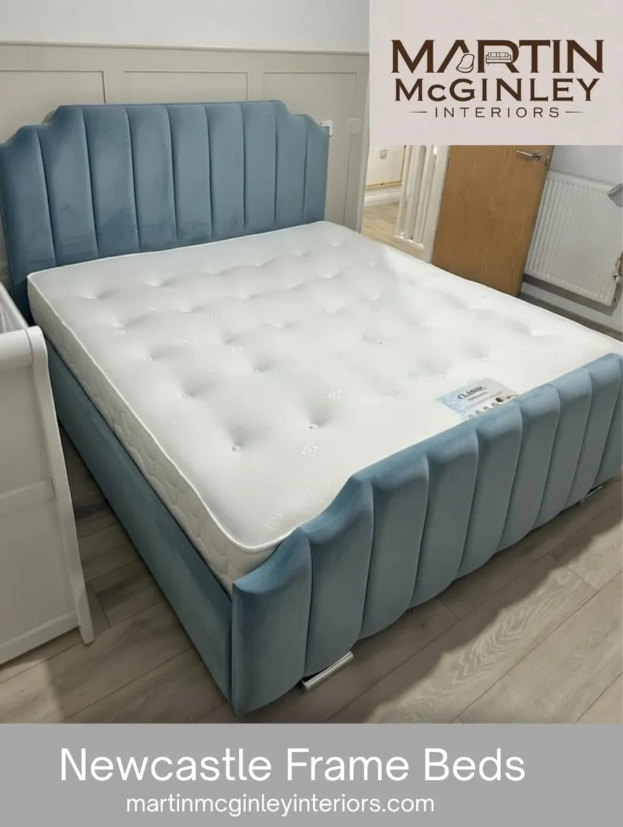 Newcastle Frame Beds Brand New - Image 2