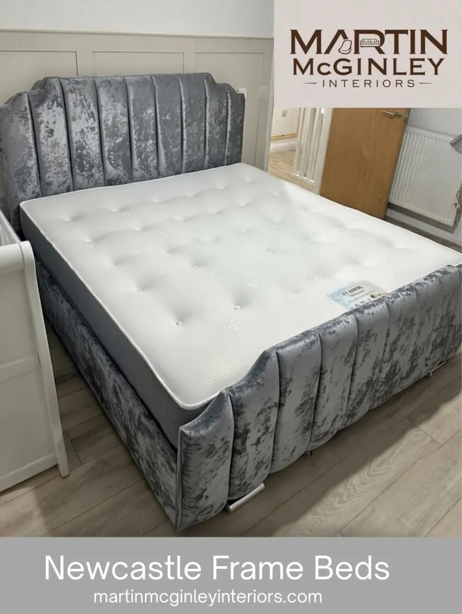 Newcastle Frame Beds Brand New - Image 3
