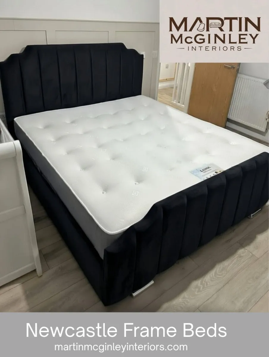 Newcastle Frame Beds Brand New - Image 4