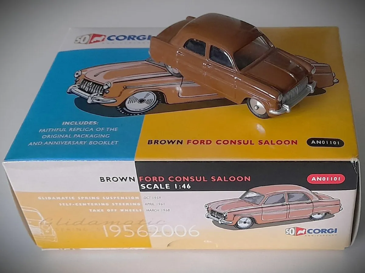 Corgi Toys 50th Anniversary – Ford Consul  REDUCED - Image 1