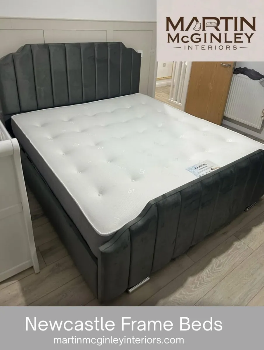Brand New Newcastle Frame Beds - Image 2