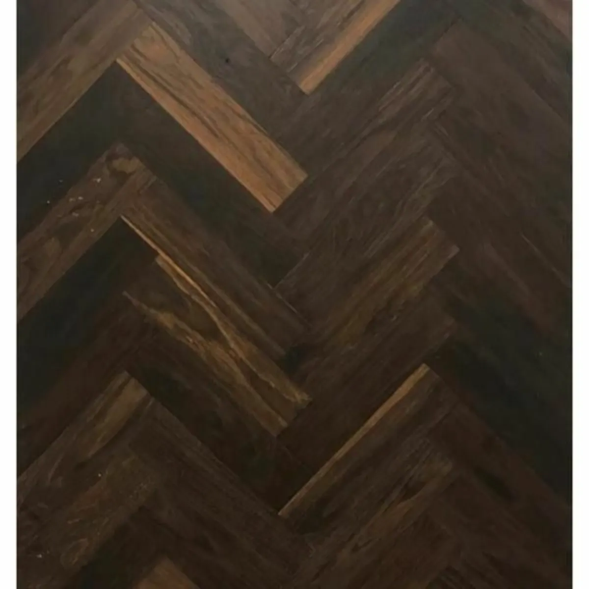 Triple Smoked Oak Prime Grade Herringbone  Floorin - Image 1