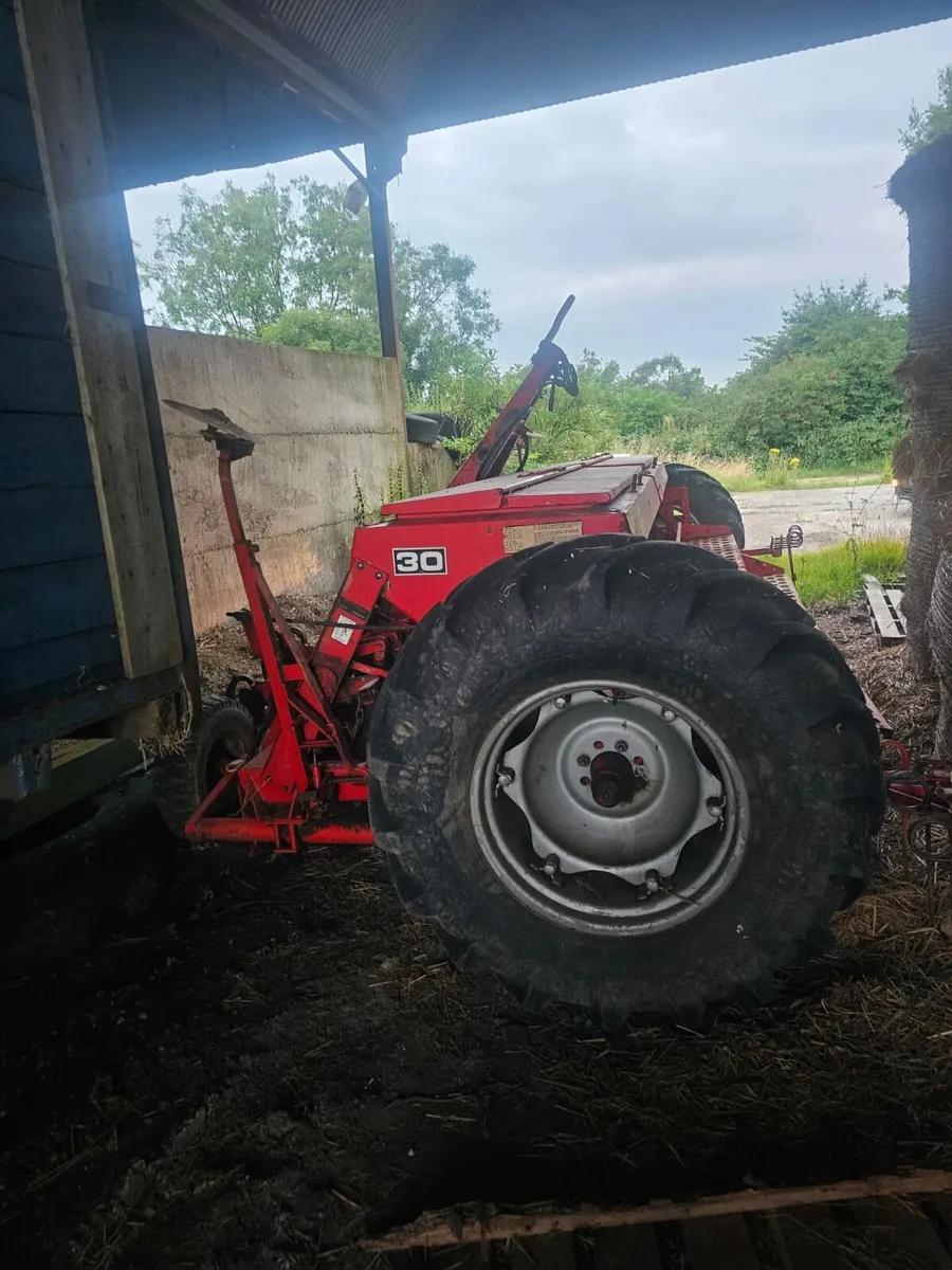 Massey corn drill/ Harrow - Image 2