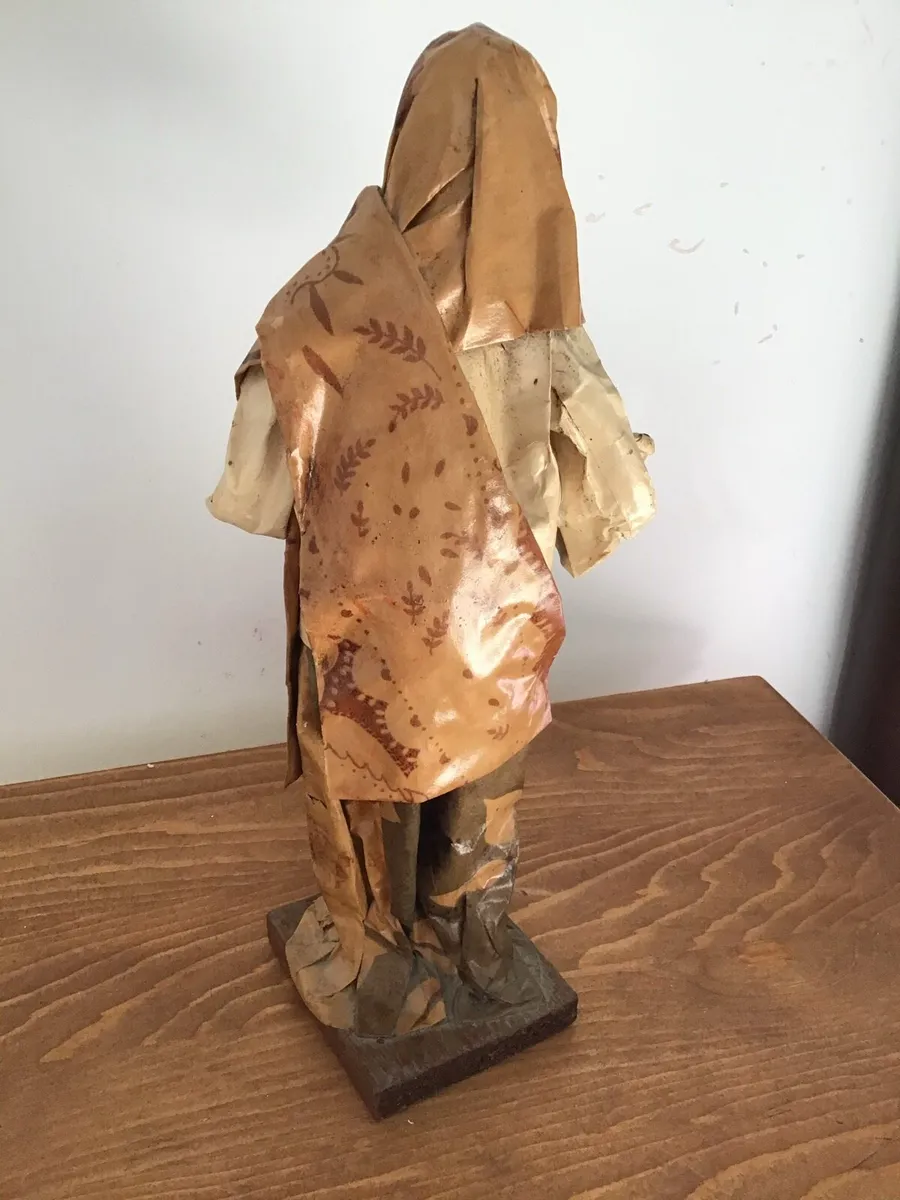 Vintage Handmade Mexican Folk Art Paper Mache - Image 3