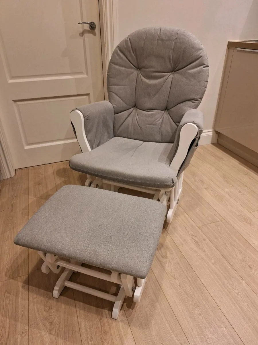 Nursing Chair & Stool - Image 2