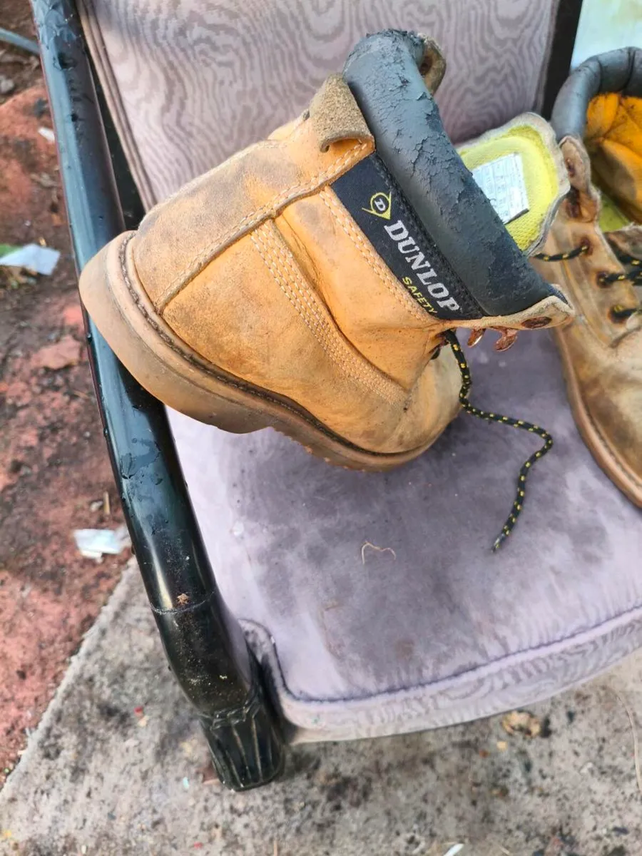 Selling safety boots 8 half great condition 5 Euro - Image 3