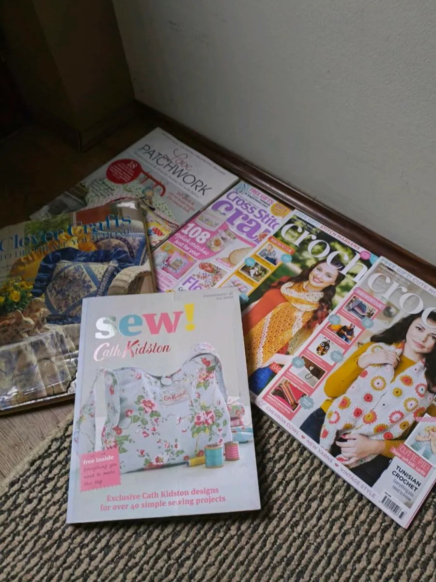 New crochet magazines,20, ther 20 lot