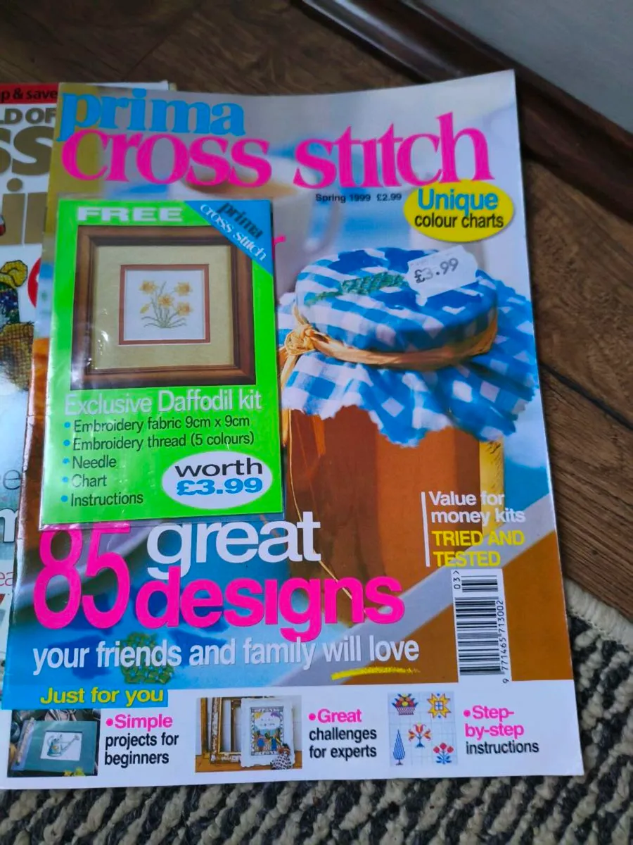 Cross-stitch magazine's,and selection bits - Image 4