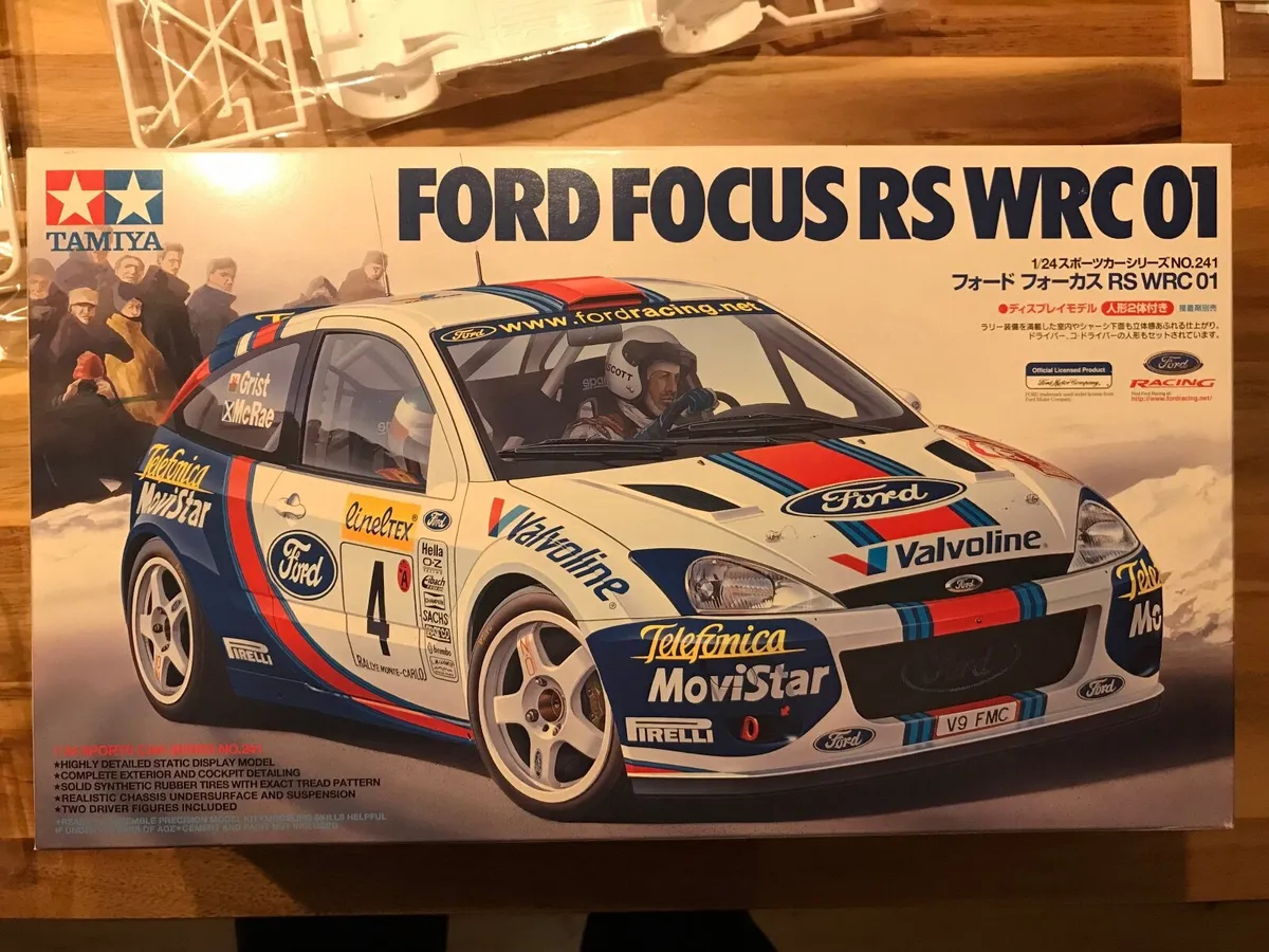 RARE Ford Focus WRC Tamiya from 01-02 - Image 1