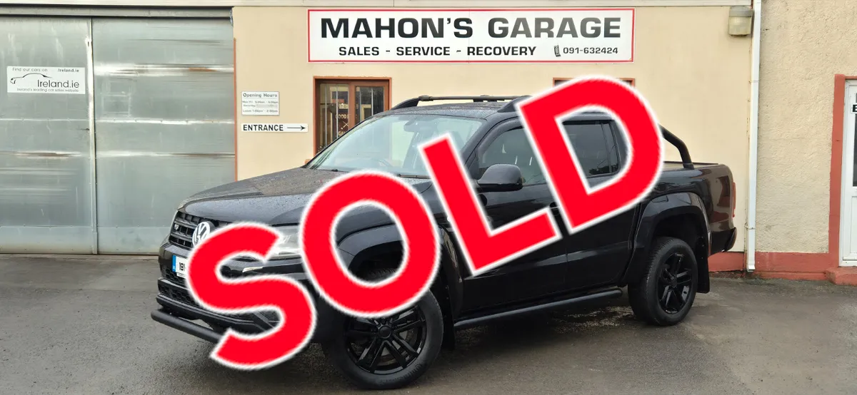 Volkswagen Amarok 2019 Black Edition Auto Plus Vat - Image 1