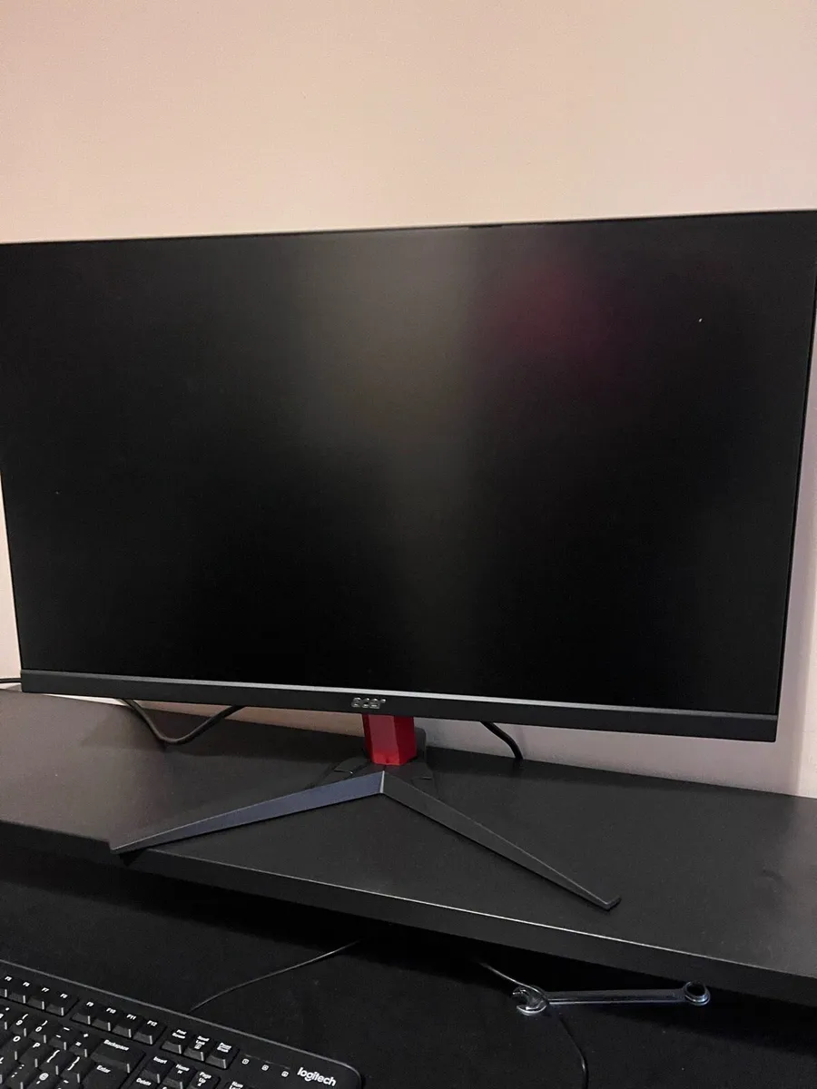 Desk, Chair and Monitor - Home Office Set Up - Image 3