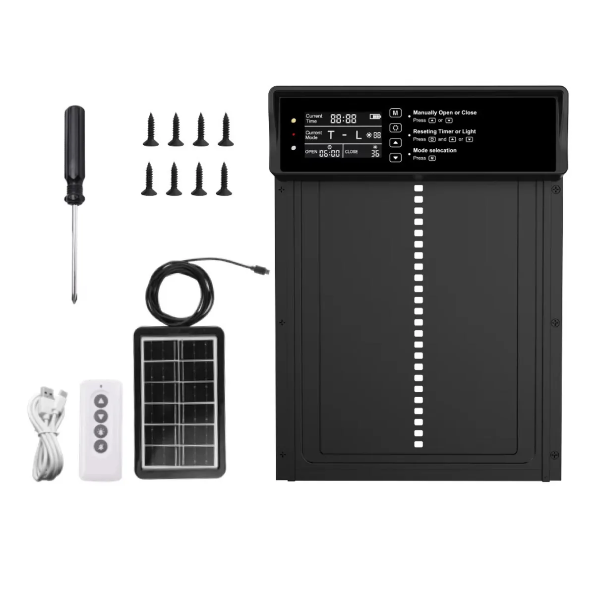 AUTOMATIC SOLAR POWERED COOP DOOR - Image 2