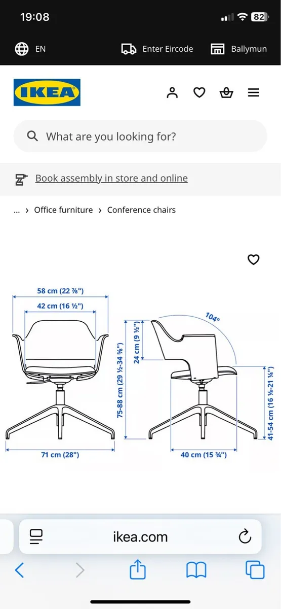Desk chair - Image 3