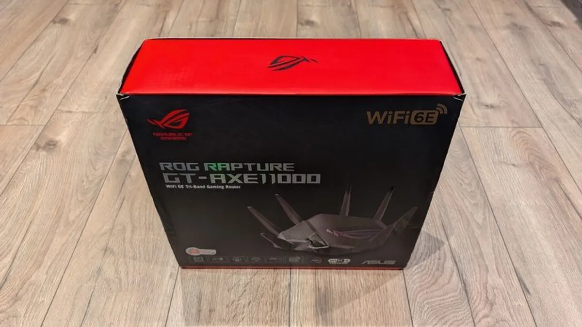 ASUS ROG Rapture GT-AXE11000 (WiFi 6E / 6GHz) - Top Tier Gaming Router - Image 1