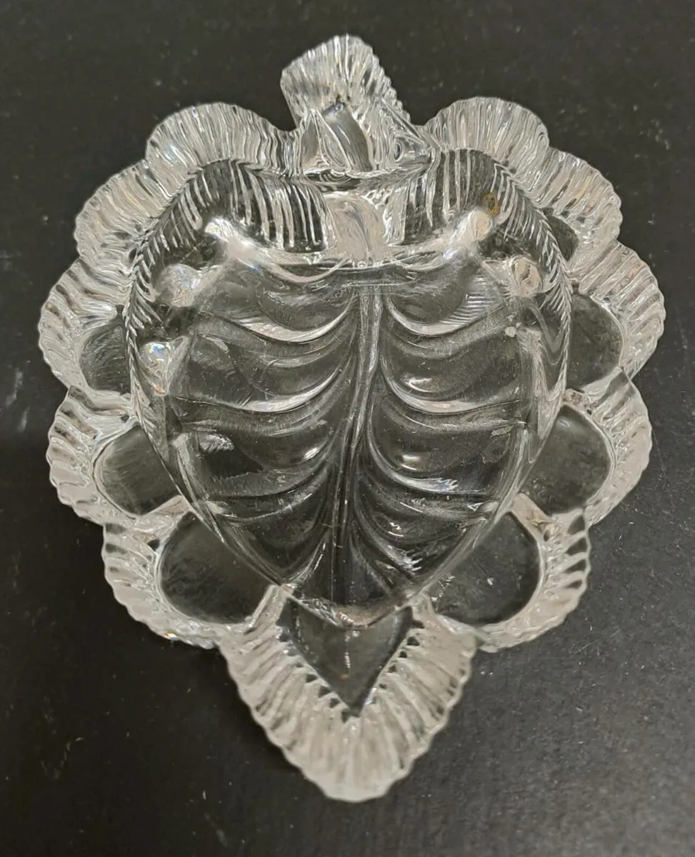 Art Glass Leaf Dish / Trinket Bowl - Image 3
