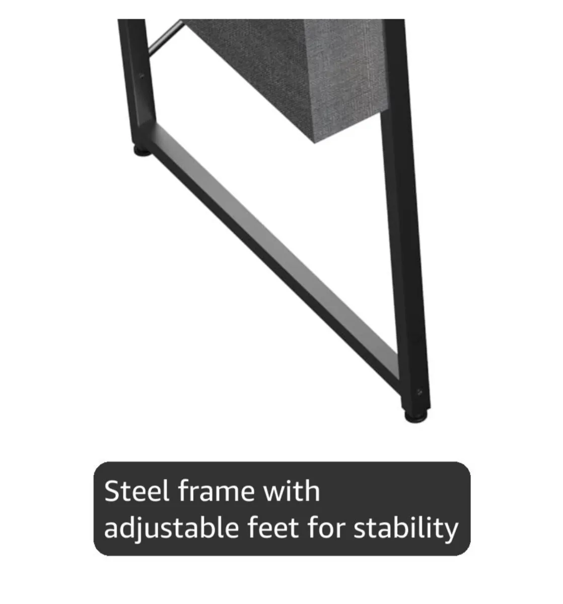 L Shaped Desk with Power Outlets  100x70 cm - Image 4