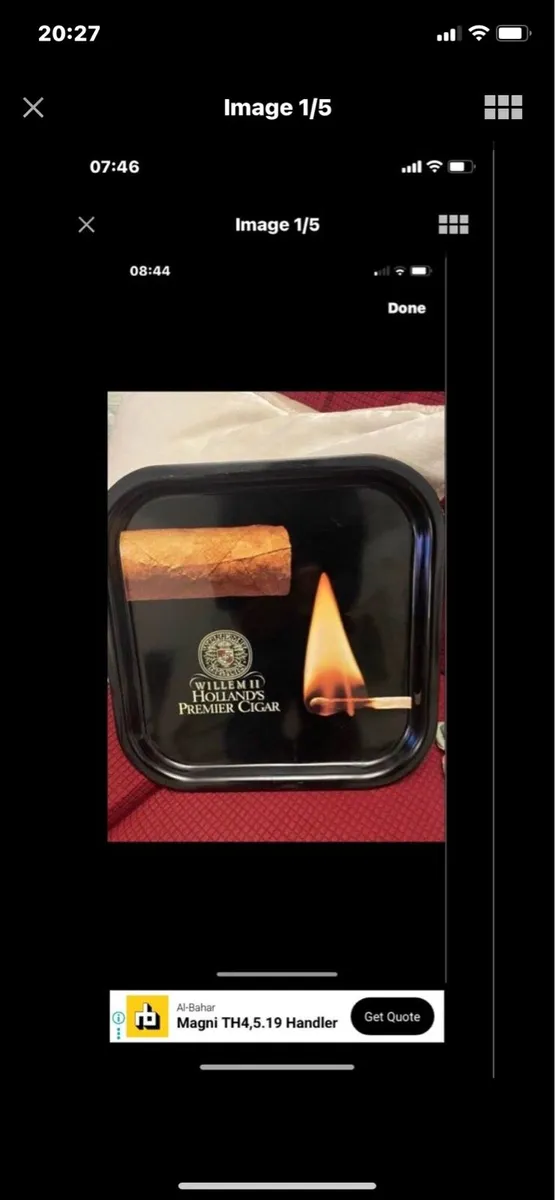 Willem 11 metal Tray - Image 1