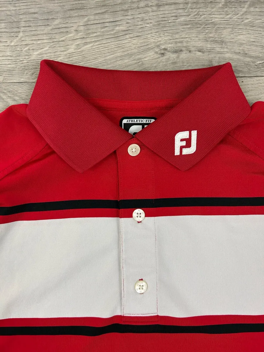 FootJoy FJ Golf Polo Shirt Mens Medium - Image 4