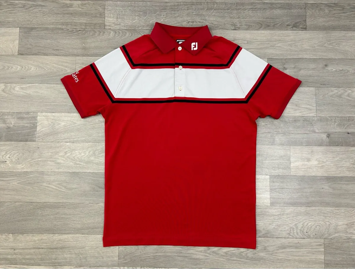 FootJoy FJ Golf Polo Shirt Mens Medium - Image 1