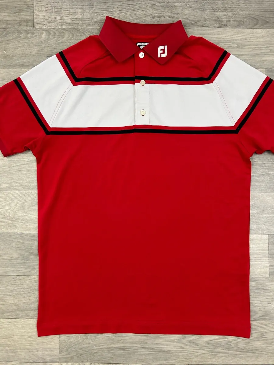 FootJoy FJ Golf Polo Shirt Mens Medium - Image 2