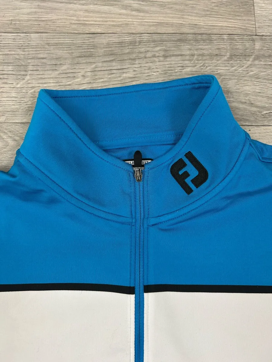 FootJoy FJ Half Zip Golf Jumper Mens Medium - Image 3