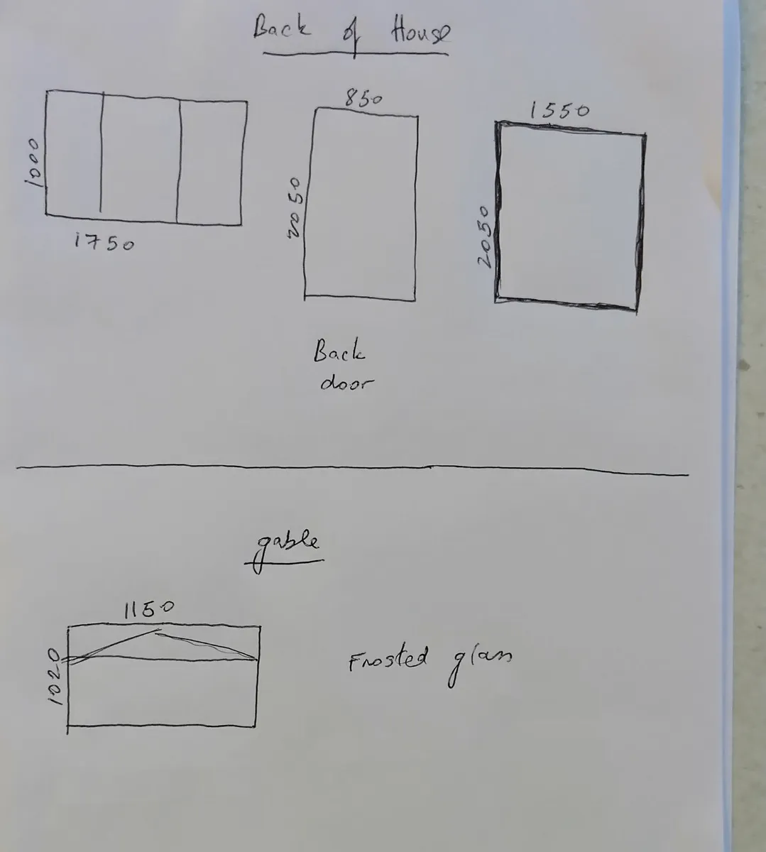 Back door - double glazed - Image 2