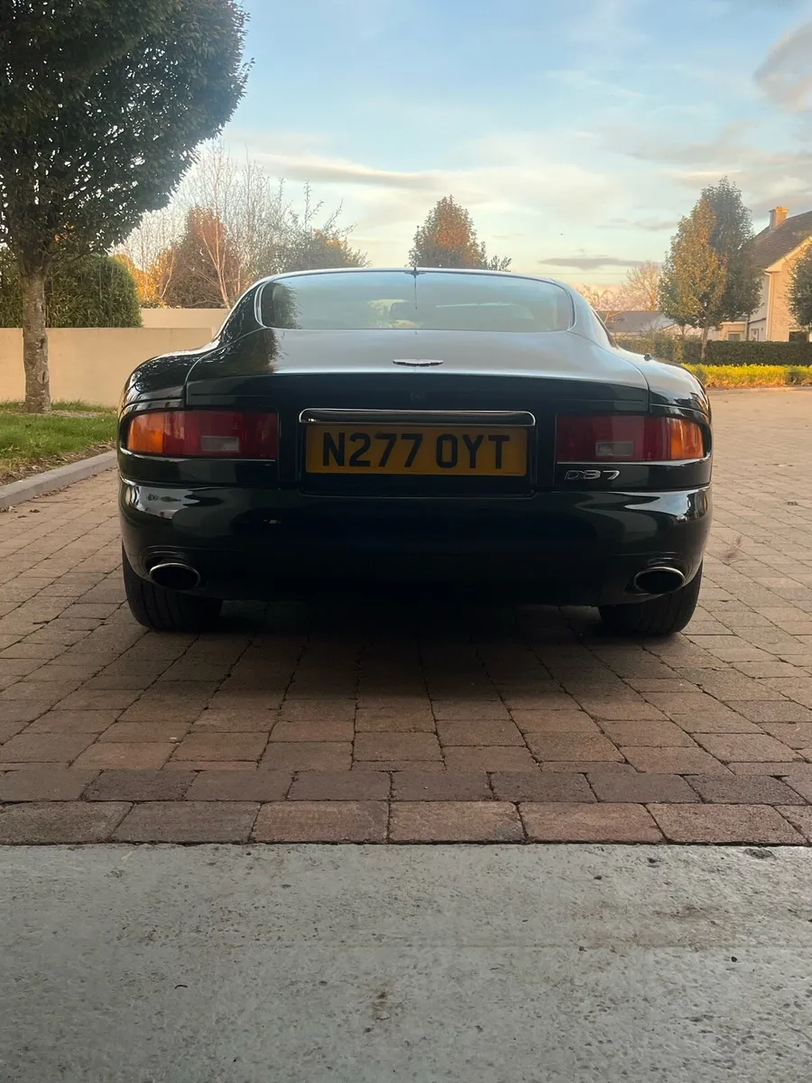 DB7- ASTON MARTIN- VRT clear- Irish plates. - Image 2