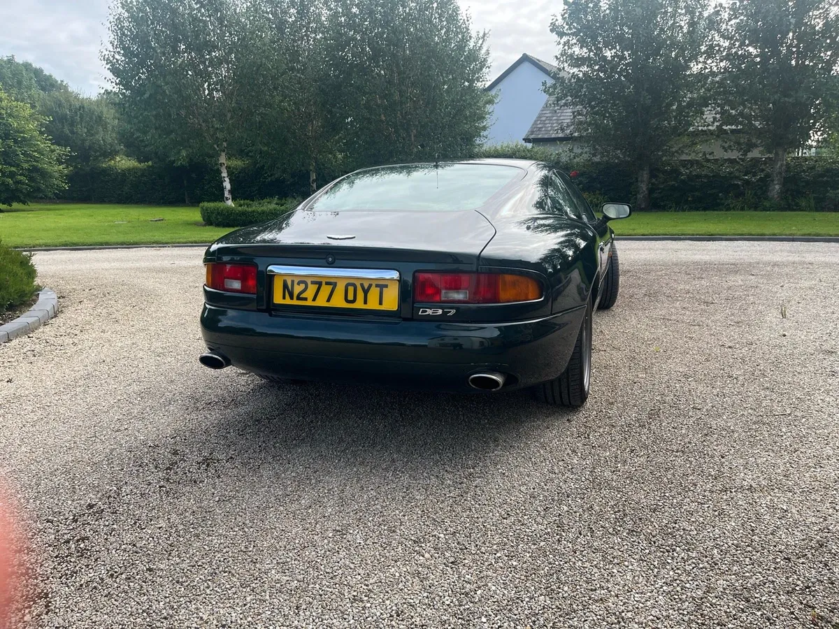 DB7- ASTON MARTIN- VRT clear- Irish plates. - Image 4