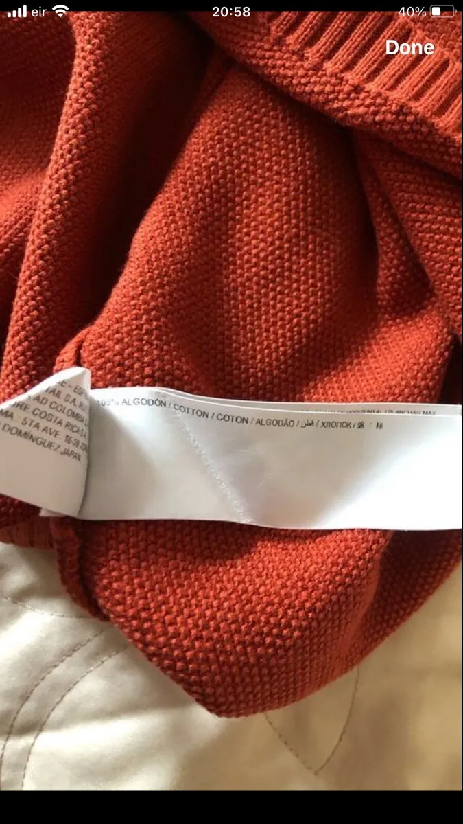 Mens jumper size L €10 - Image 4