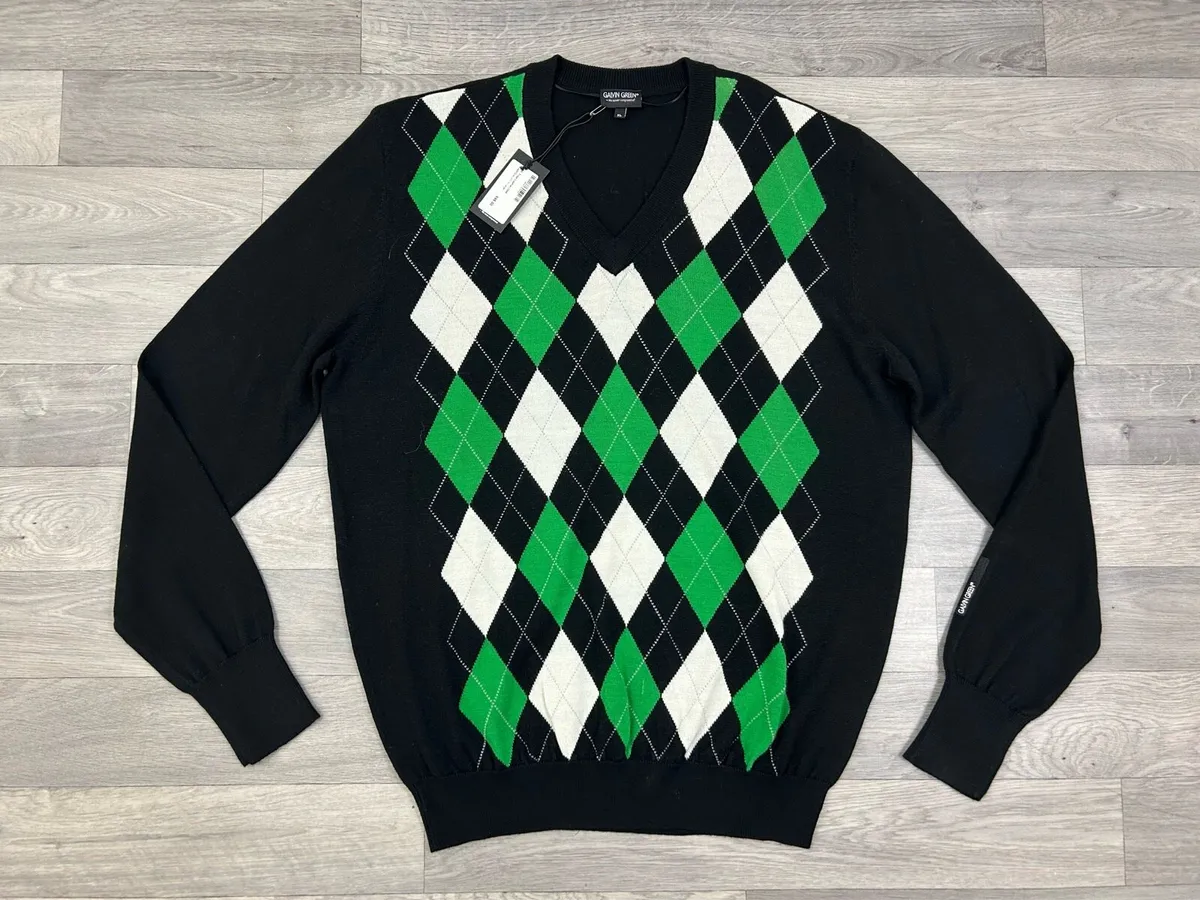 NEW Galvin Green Wool Blend Golf Jumper Mens XL - Image 1